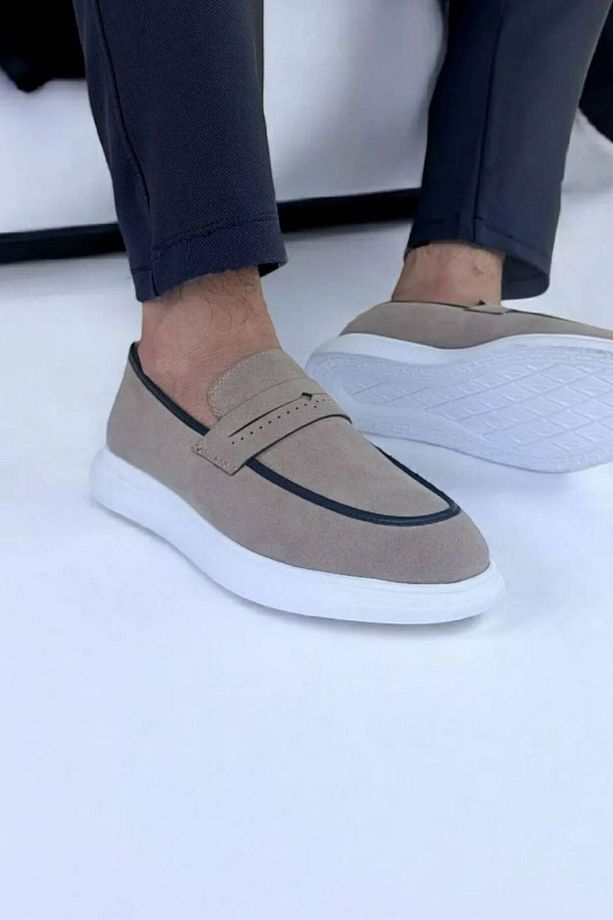 Hafif Spor Tabanlı Sneaker Taban Mokasen Erkek Günlük Loafer - 2