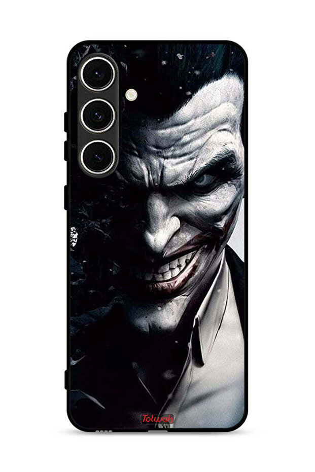 غطاء حماية لهاتف Samsung Galaxy M56 5G بتصميم نصف وجه الجوكر
