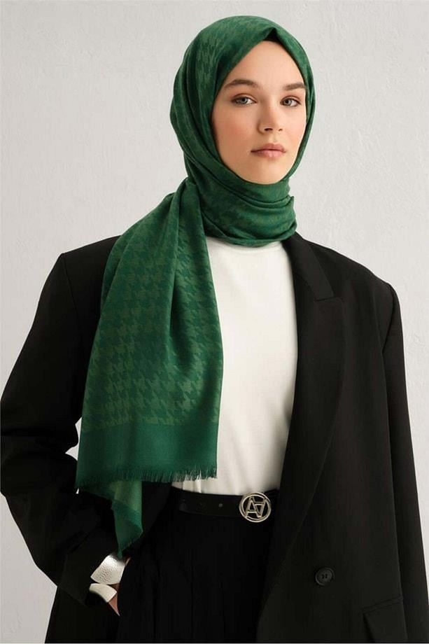 Viscon Kazayağı Desen Şal 07 - 1