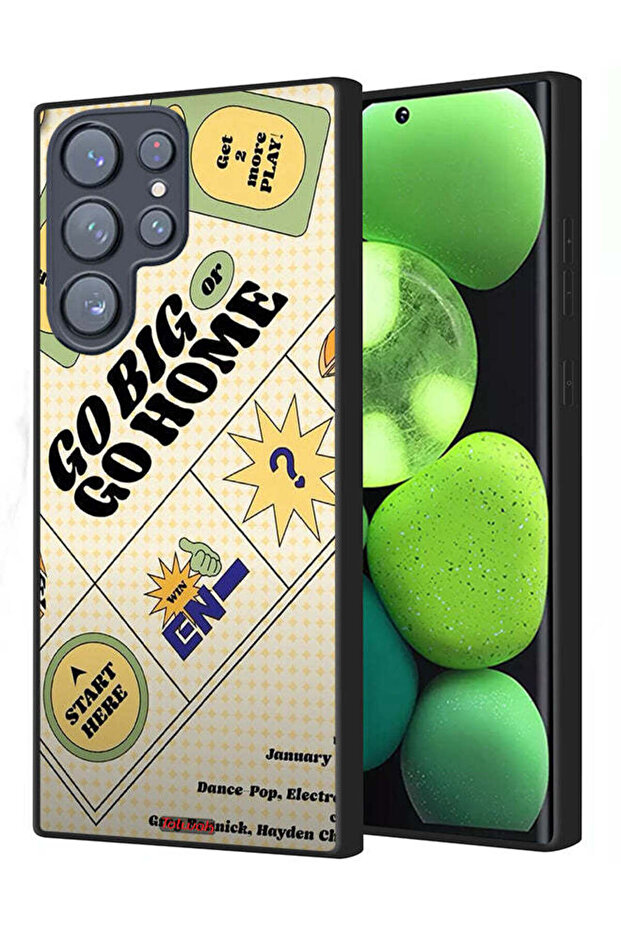Samsung Galaxy S23 Ultra 5G Protective Case Cover Go Big Or Go Home