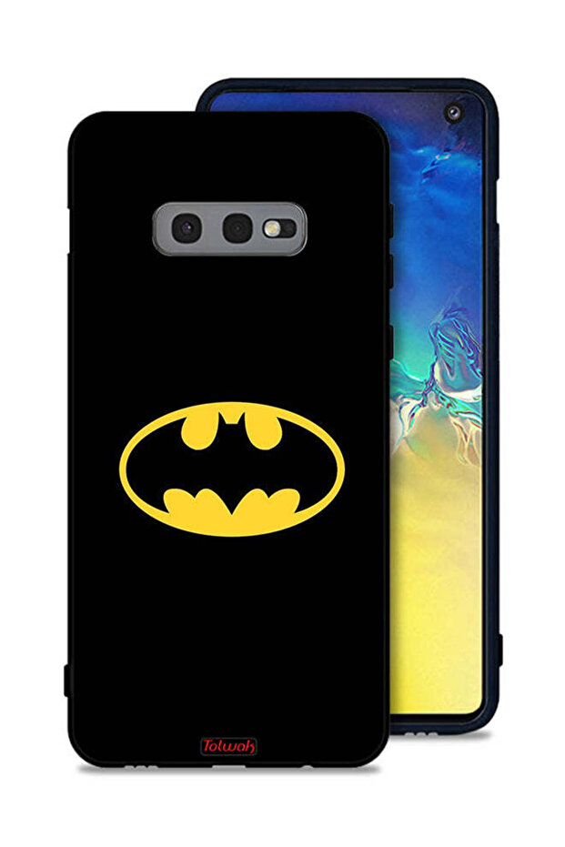 غطاء حماية لهاتف Samsung Galaxy S10e بشعار باتمان