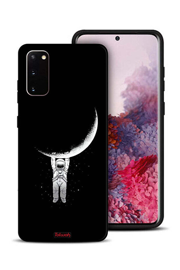 Samsung Galaxy S20 Protective Case Cover Hanging From Moon