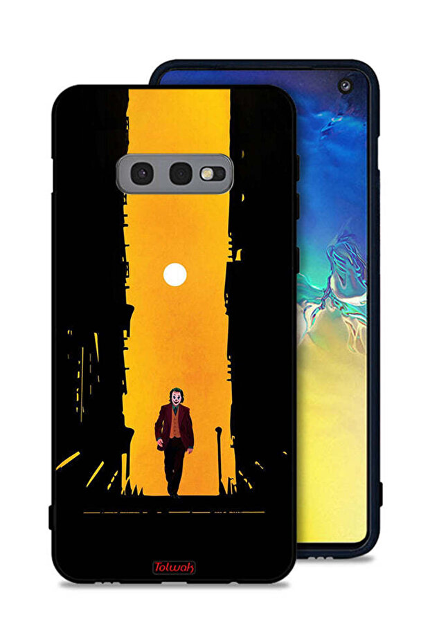 غطاء حماية لهاتف Samsung Galaxy S10e بتصميم جوكر، عمل فني رقمي تجريدي