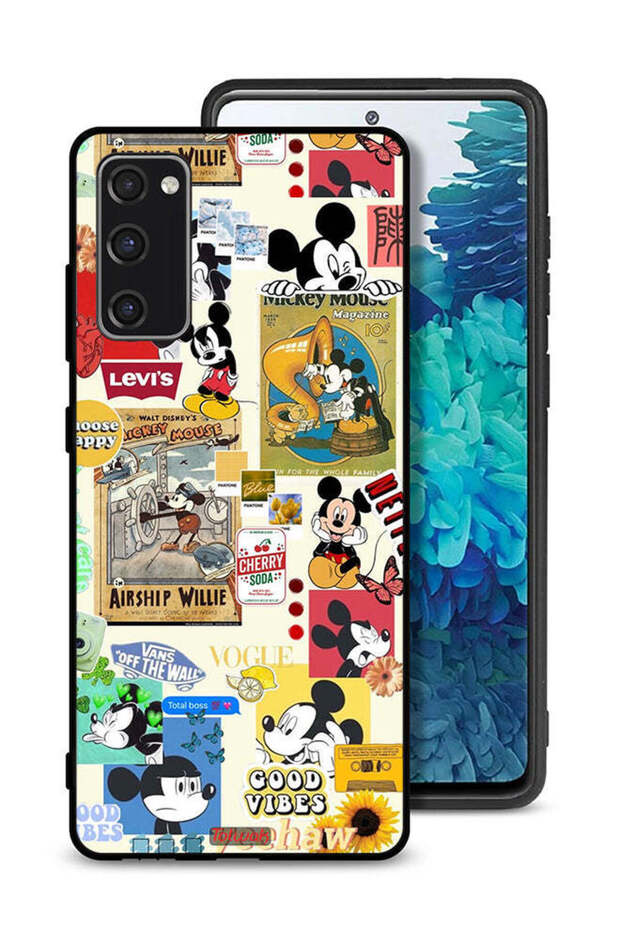 Samsung Galaxy S20 FE Protective Case Cover Chose Happy And Stickers