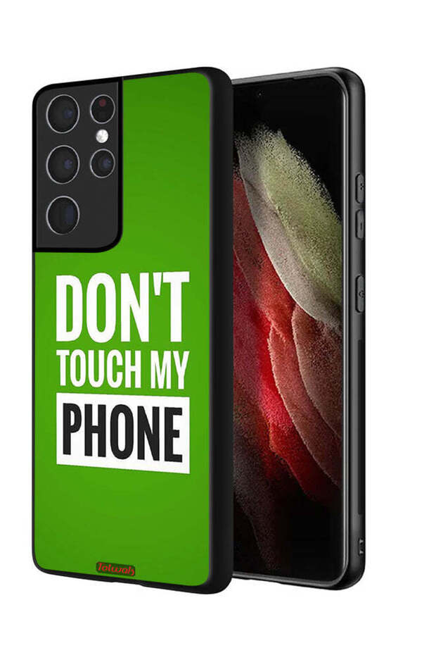 Samsung Galaxy S21 Ultra 5G Protective Case Cover Do Not Touch My Phone