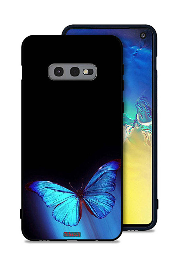 غطاء حماية لهاتف Samsung Galaxy S10e بتصميم فراشة