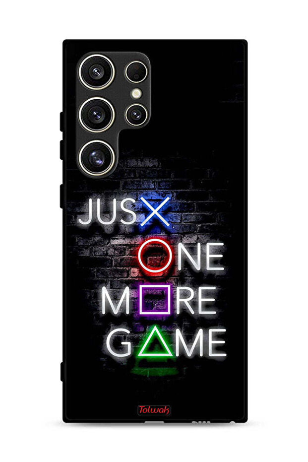 Samsung Galaxy S24 Ultra 5G Protective Case Cover Just One More Game