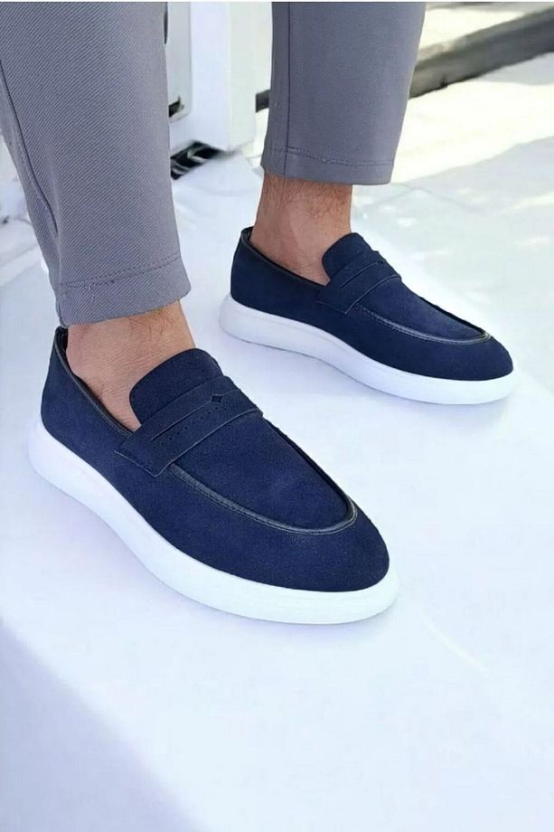 Hafif Spor Tabanlı Sneaker Taban Mokasen Erkek Günlük Loafer - 2