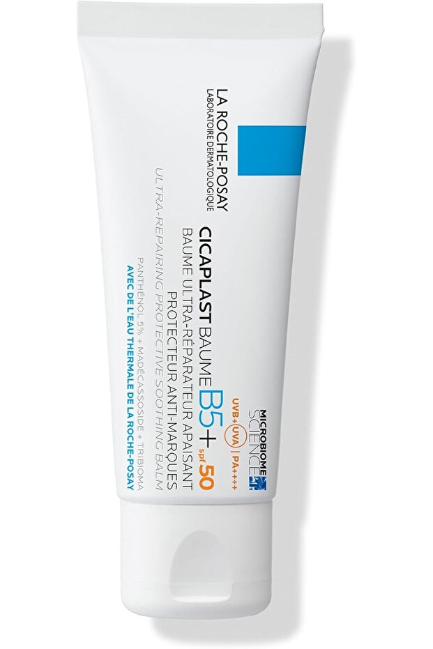 La Roche-Posay Cicaplast Baume B5+ SPF 50: Soothing Repairing Balm for Dry, Irritated, & Sun-Exposed