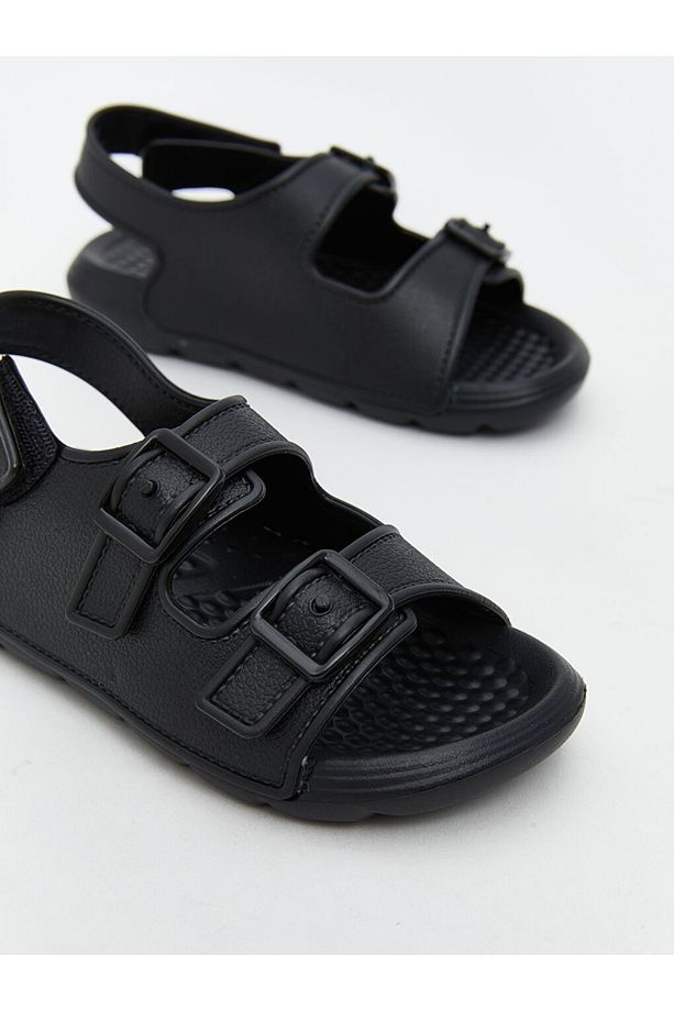LCW STEPS Toka ve Cırt Cırtlı Erkek Bebek Sandalet - 3