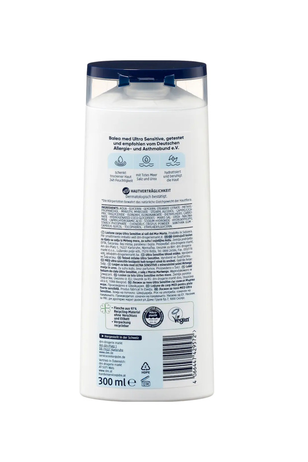 Körperlotion Ultra Sensitive Totes Meer, 300 ml Vücut Losyonu - 2