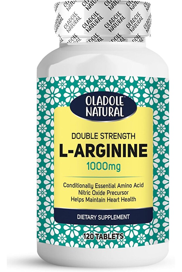 Double Strength L-Arginine (1000mg) - 120 Tablets