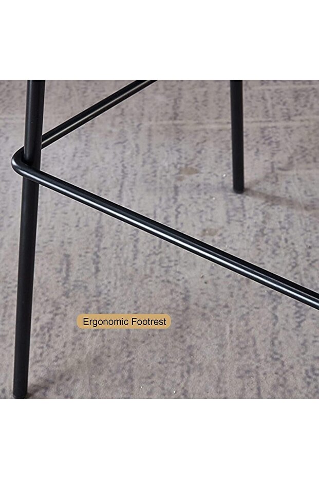 Modern Counter Height Bar Stools, Counter Height Stool, Metal Frame - 3