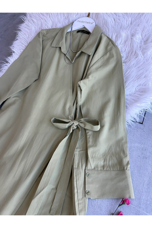 Sofia Yandan Bağlamalı Elbise - 3