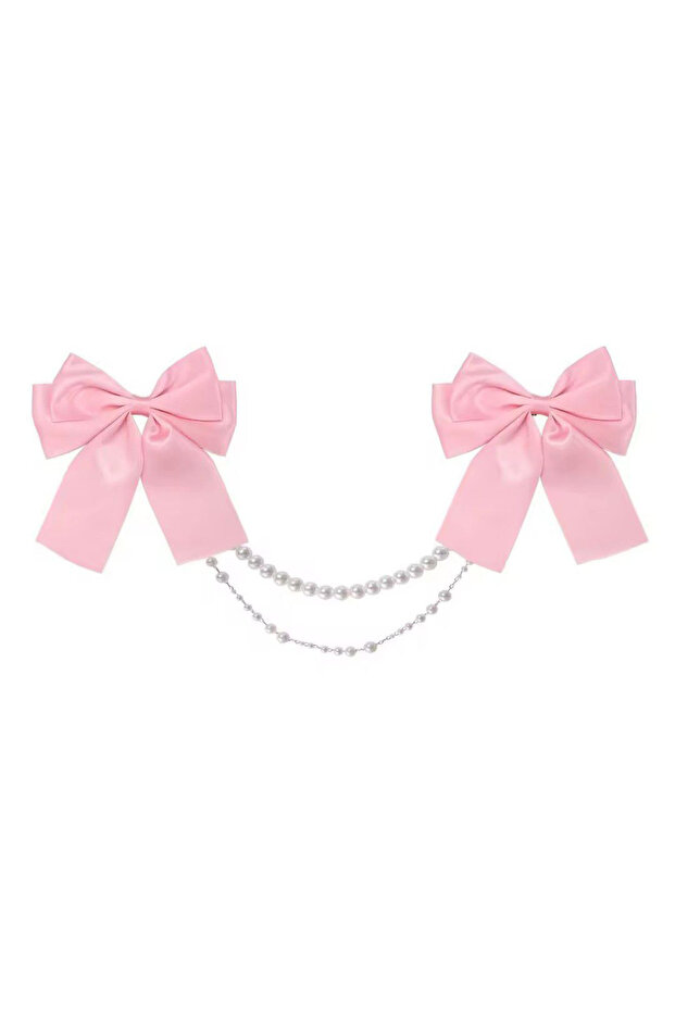 Satin Bow Women's Buckle Offering Elegance and Elegance Together