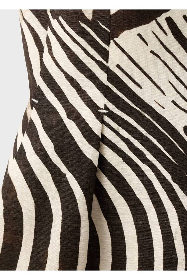 Zebra desenli keten yeleği - 7