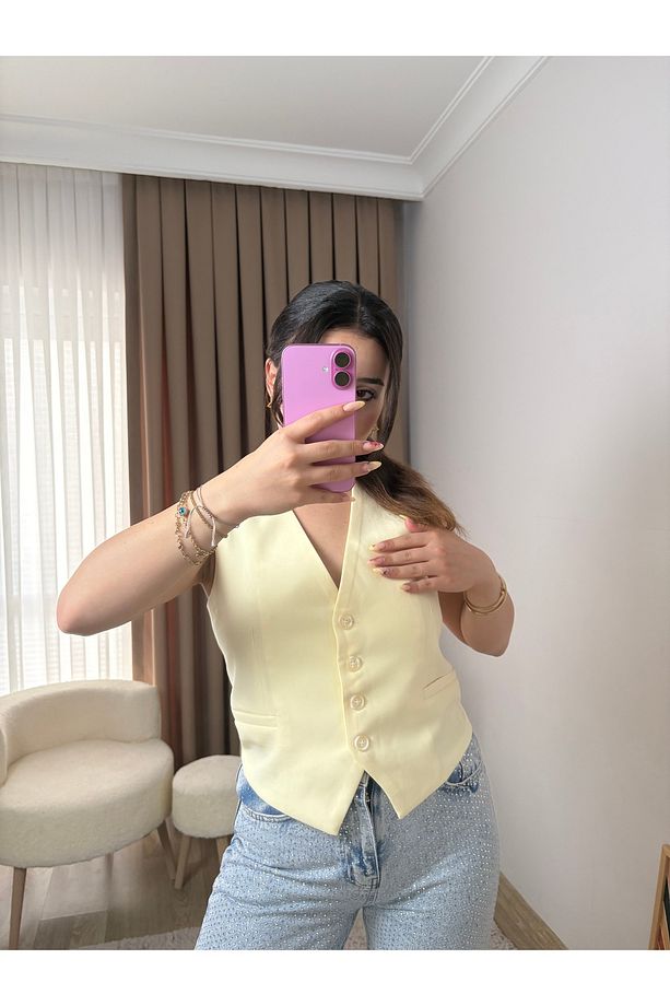 Kumaş Yelek - 4