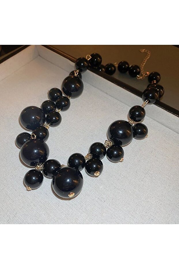 قلادة اللؤلؤ الكبيرة لتعزيز أناقتك - 2