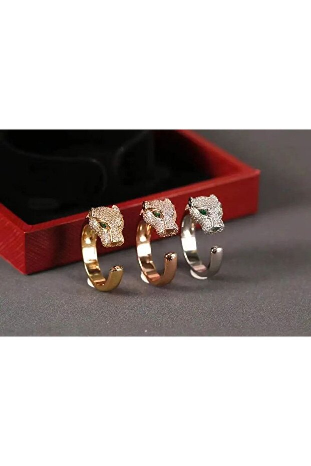 Adjustable Cheetah Model Ring to Complement Your Elegance - 2