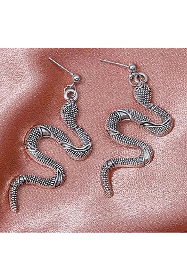 Stylish and Modern Snake Pattern Earrings
