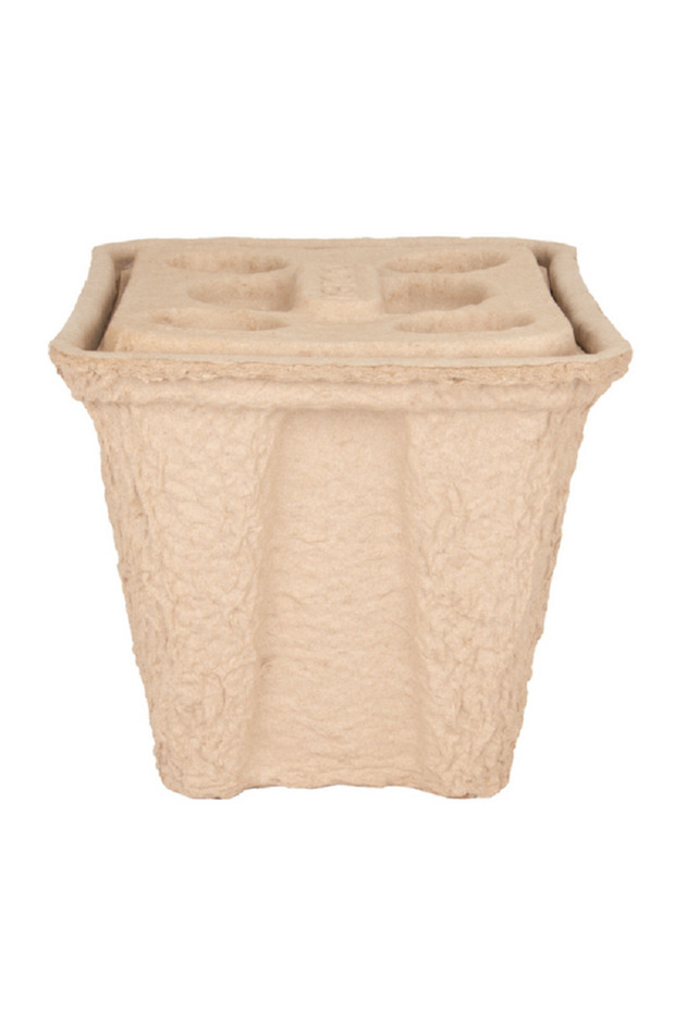 ثلاجة ريكول صديقة للبيئة وقابلة لإعادة الاستخدام وقابلة للتحلل البيولوجي، لون بني، سعة 16 كوارت - 2