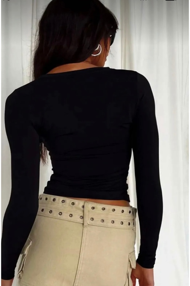 بيك كول بيسك طويل الأكمام بادي بودي بادي - 3