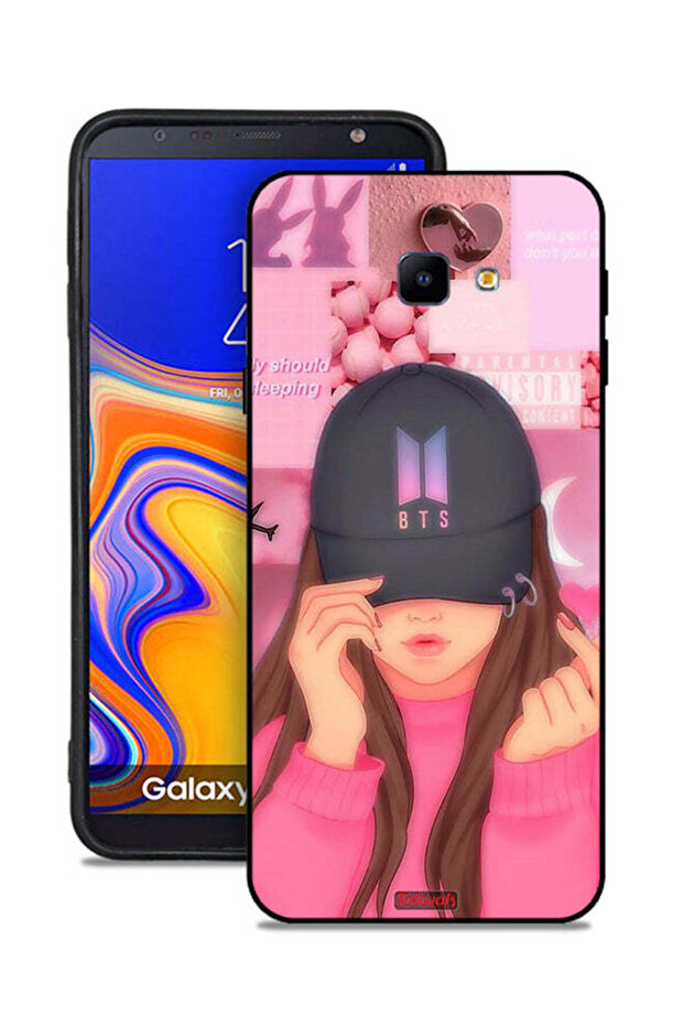 غطاء حماية لهاتف Samsung Galaxy J4 Plus بتصميم فتاة صغيرة