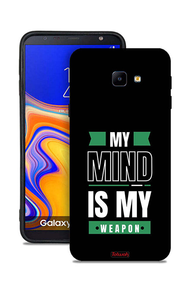 غطاء حماية لهاتف Samsung Galaxy J4 Core بعقلي هو ملكي