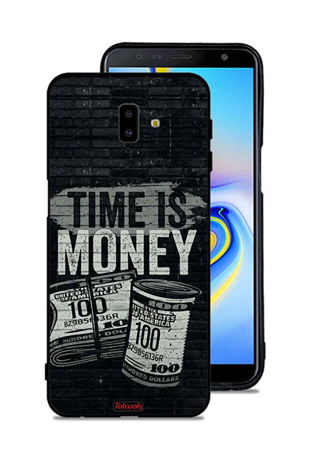 غطاء حماية لهاتف Samsung Galaxy J6 Plus - الوقت هو المال