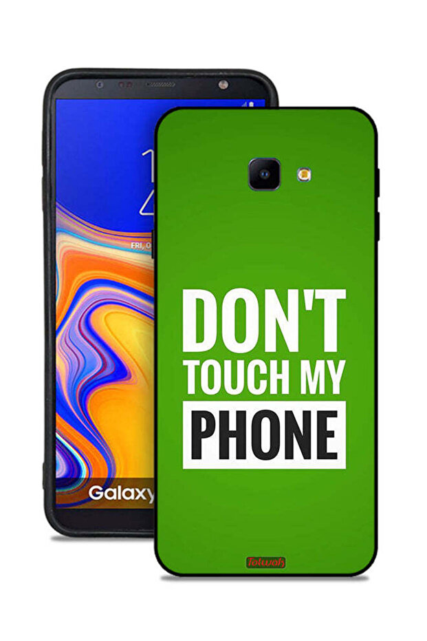 غطاء حماية لهاتف Samsung Galaxy J4 Core - لا تلمس هاتفي