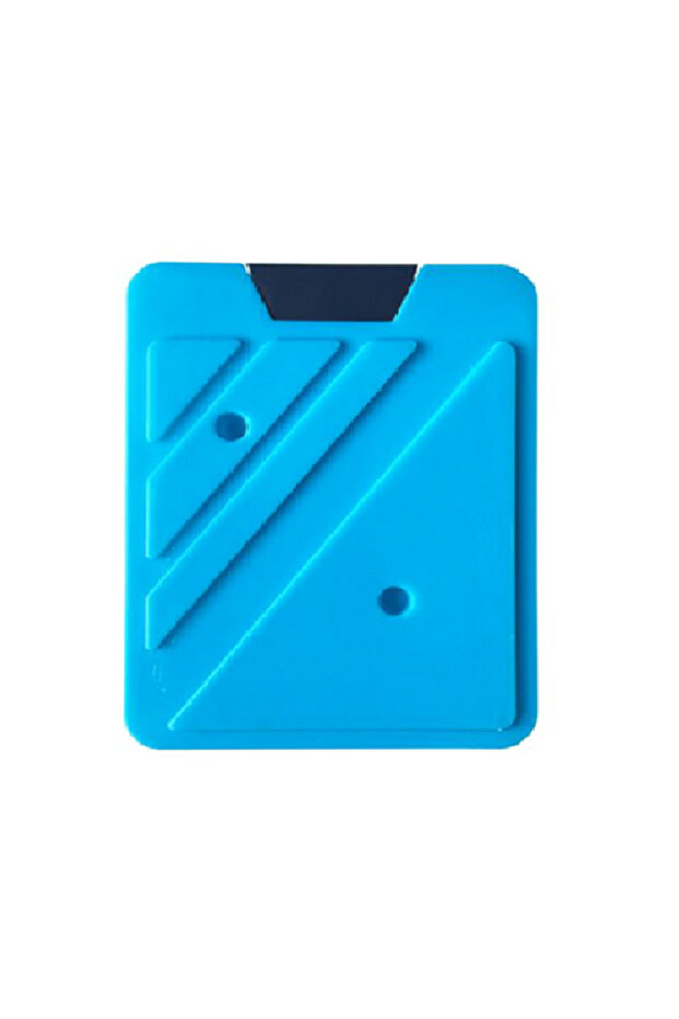 مكعبات ثلج بلاستيكية بتصميم ذكي، ألوان متنوعة، 350 مل - 1