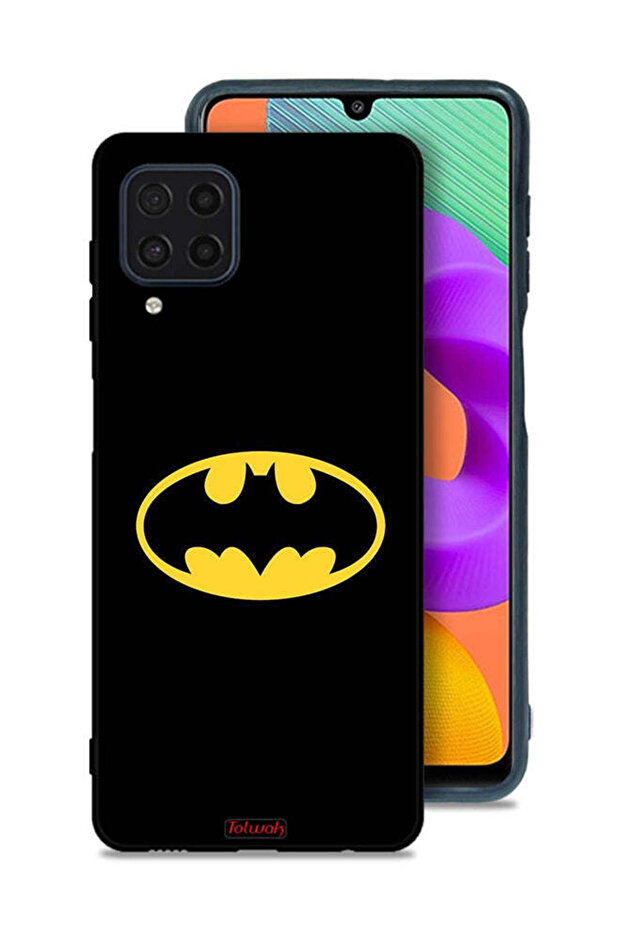 Samsung Galaxy M22 Protective Case Cover Batman Logo