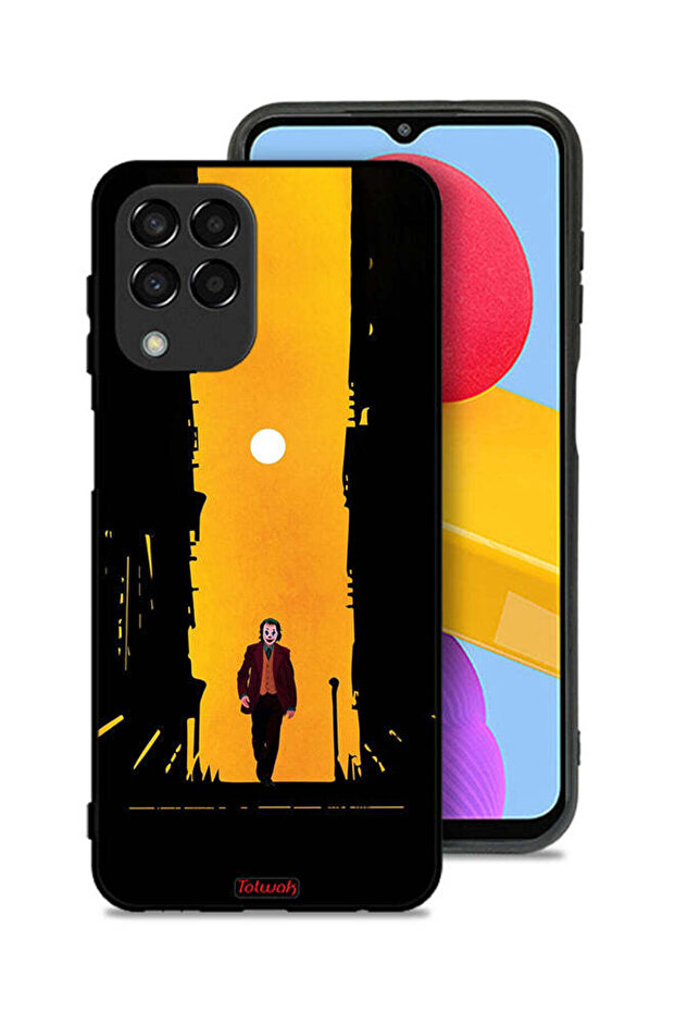 غطاء حماية لهاتف Samsung Galaxy M33 بتصميم جوكر، عمل فني رقمي تجريدي