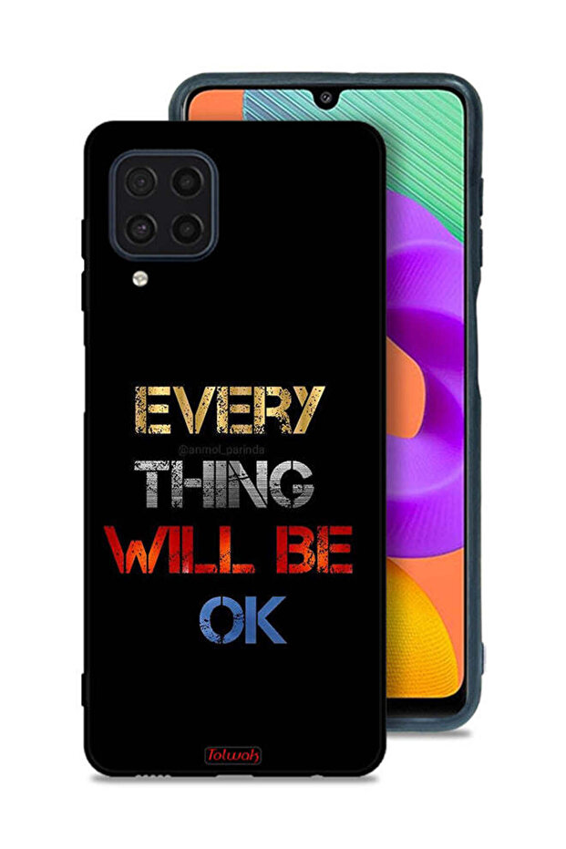 غطاء حماية لهاتف Samsung Galaxy M22 كل شيء سيكون على ما يرام