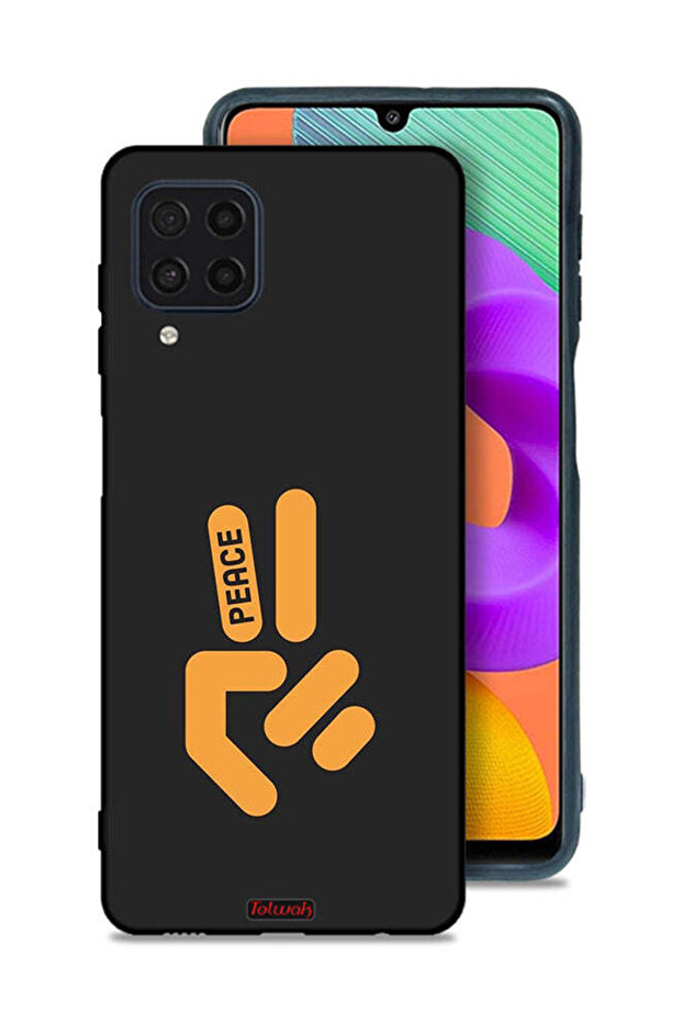 Samsung Galaxy M22 Protective Case Cover Peace