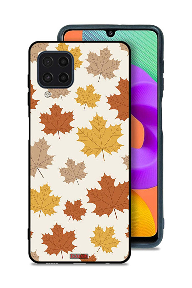 Samsung Galaxy M32 4G Protective Case Cover Autumn Leaves
