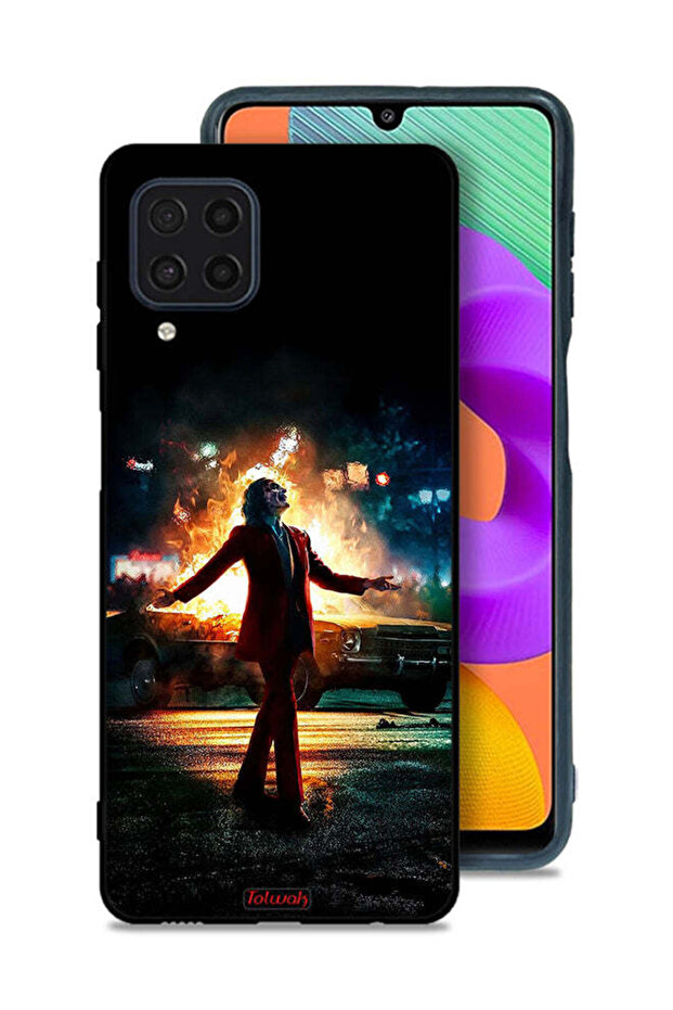 Samsung Galaxy M22 Protective Case Cover Joker Happy Mode