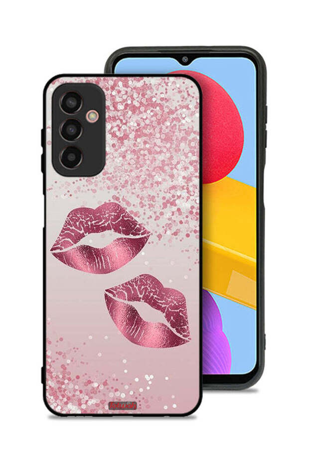 غطاء حماية لهاتف سامسونج جالكسي M13 - شفاه لامعة