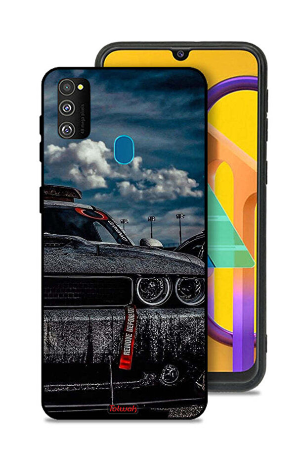 غطاء حماية لهاتف Samsung Galaxy M30s - قم بإزالته قبل القيادة