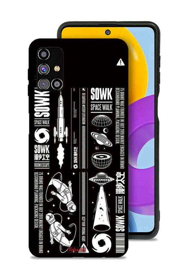 Samsung Galaxy M31s Protective Case Cover Sowk Space Walk Sticker