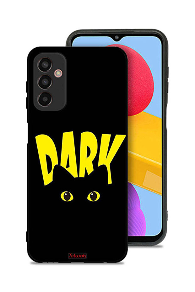 Samsung Galaxy M23 Protective Case Cover Dark Cat