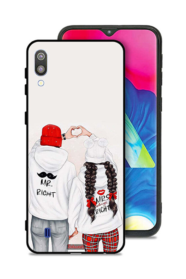 غطاء حماية لهاتف Samsung Galaxy M10 - يمين ويمين دائمًا
