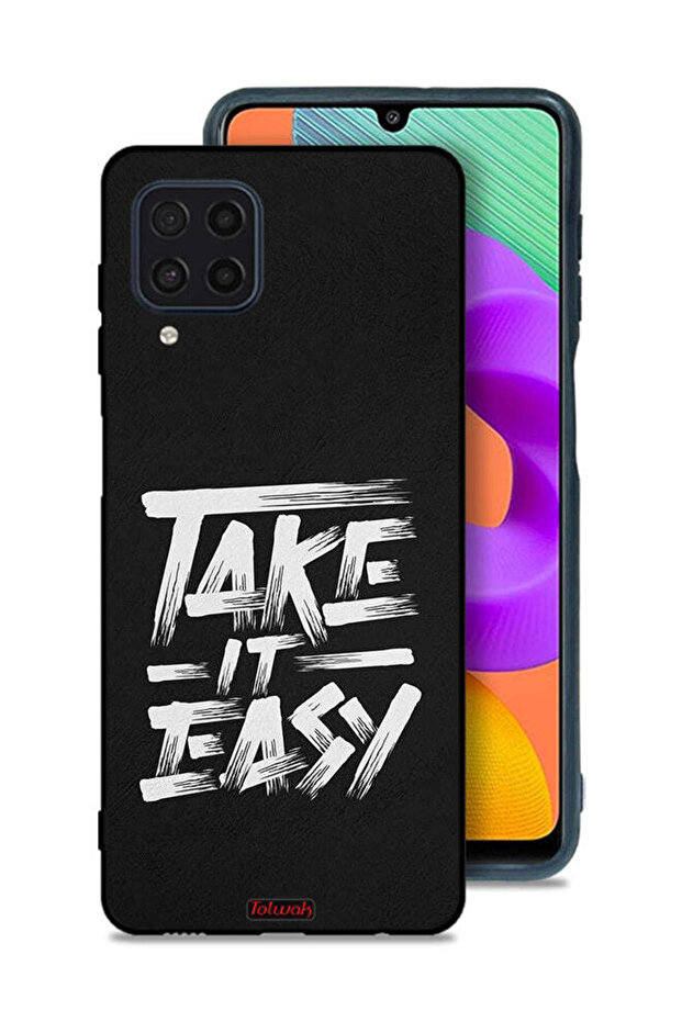 Samsung Galaxy M22 Protective Case Cover Take It Easy