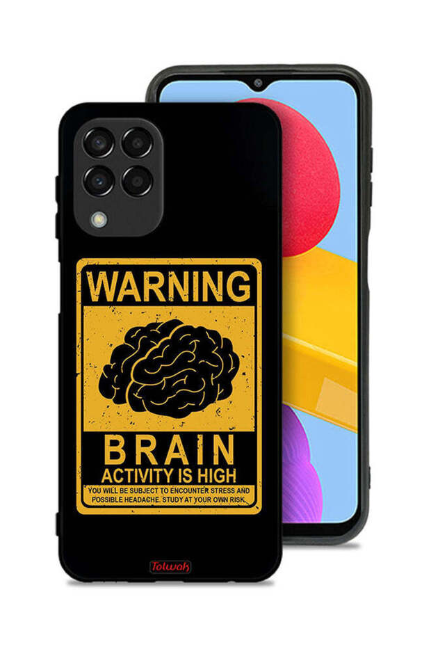 غطاء حماية لهاتف Samsung Galaxy M33 تحذير من ارتفاع نشاط الدماغ