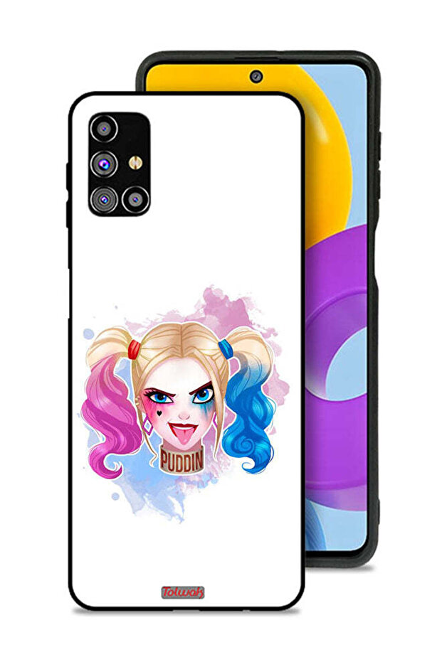Samsung Galaxy M31s Protective Case Cover Harley Quinn Art