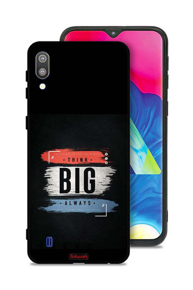 غطاء حماية لهاتف Samsung Galaxy M10 - فكر دائمًا بشكل كبير