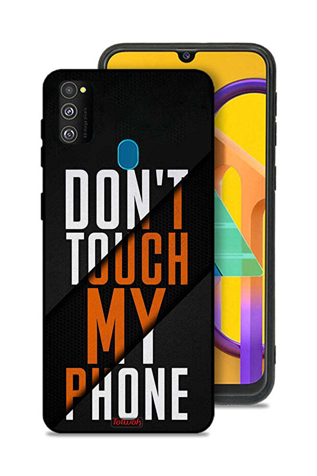 Samsung Galaxy M30s Protective Case Cover Do Not Touch My Phone