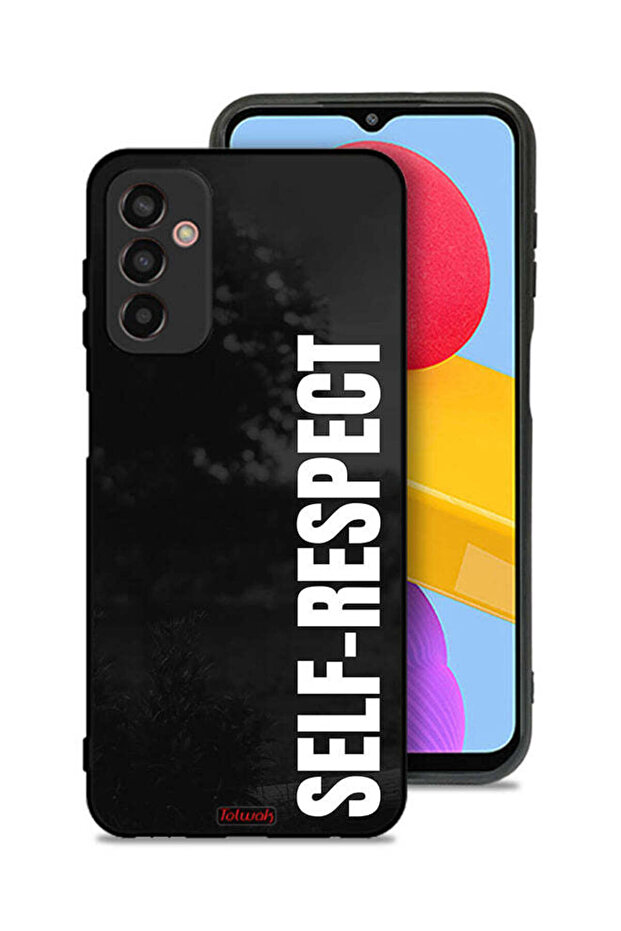 غطاء حماية لهاتف Samsung Galaxy M13 بتصميم احترام الذات