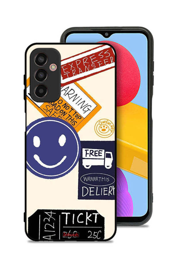 غطاء حماية لهاتف Samsung Galaxy M13، ملصق نقل سريع مجاني