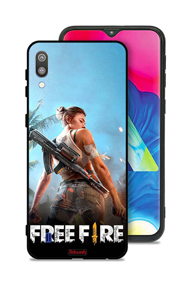 Samsung Galaxy M10 Protective Case Cover Free Fire